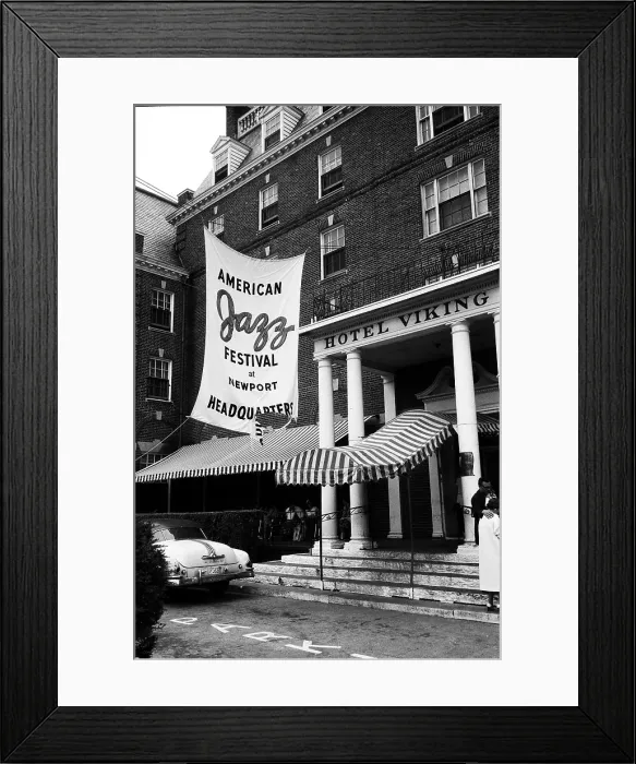 Framed Print : Headquarters For The Newport Jazz Festival Framed Print : Headquarters For The Newport Jazz Festival