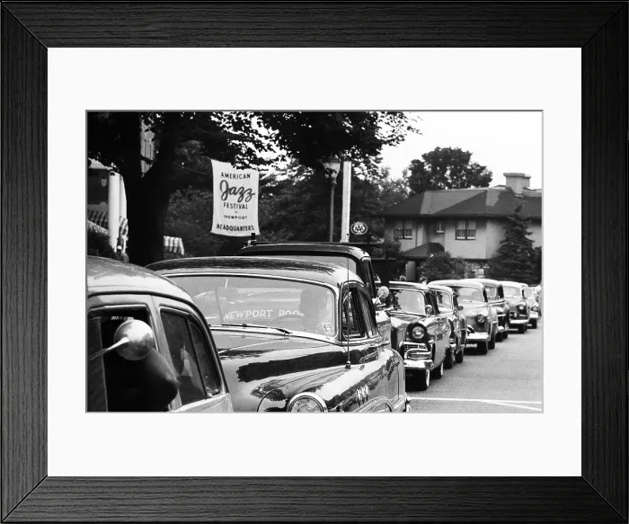 Framed Print : Newport Jazz Festival Framed Print : Newport Jazz Festival