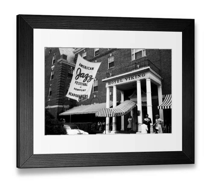 Framed Print : Headquarters For The Newport Jazz Festival Framed Print : Headquarters For The Newport Jazz Festival