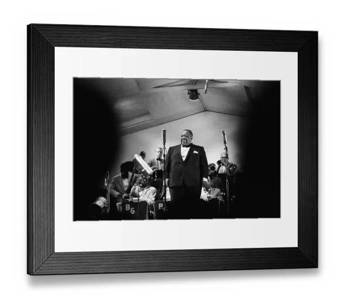 Framed Print : Jimmy Rushing Performs At The Newport Jazz Festival Framed Print : Jimmy Rushing Performs At The Newport Jazz Festival