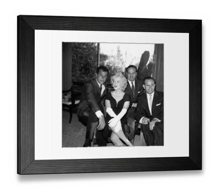 Framed Print : Party For Marilyn At Beverly Hills Hotel Framed Print : Party For Marilyn At Beverly Hills Hotel