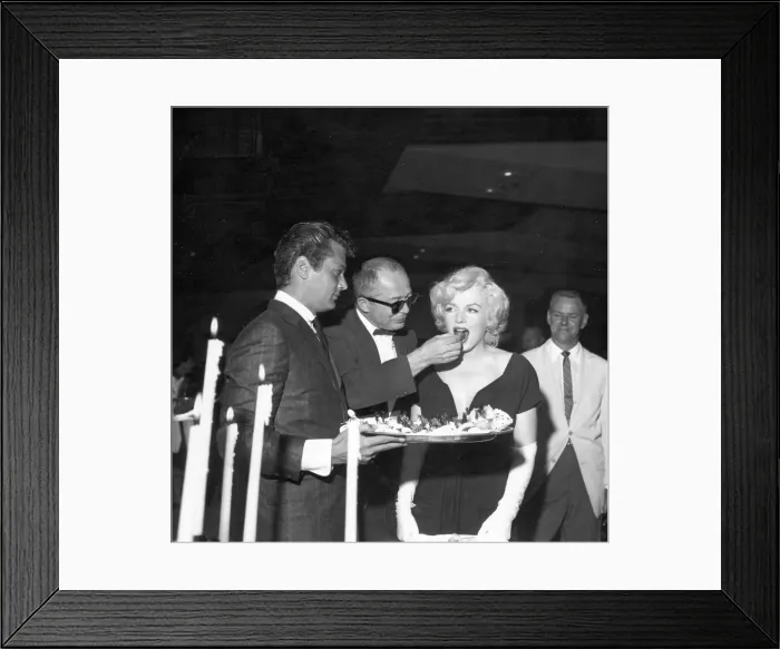 Framed Print : Party For Marilyn At Beverly Hills Hotel Framed Print : Party For Marilyn At Beverly Hills Hotel
