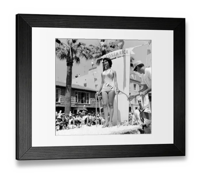 Framed Print : 1958 Miss Universe Contestants Framed Print : 1958 Miss Universe Contestants