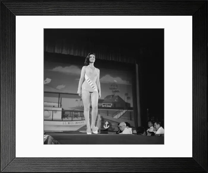 Framed Print : 1958 Miss Universe Contestants Framed Print : 1958 Miss Universe Contestants