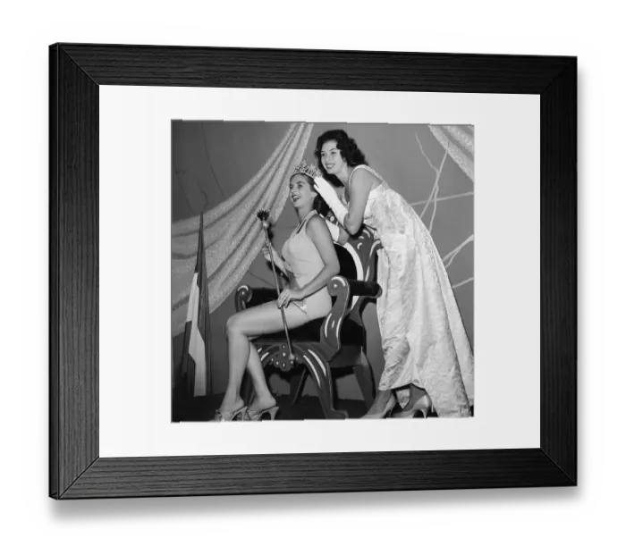 Framed Print : 1958 Miss Universe Contestants Framed Print : 1958 Miss Universe Contestants
