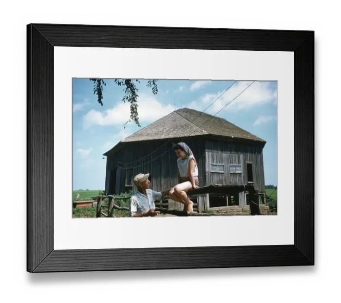 Framed Print : Delta Iowa Framed Print : Delta Iowa