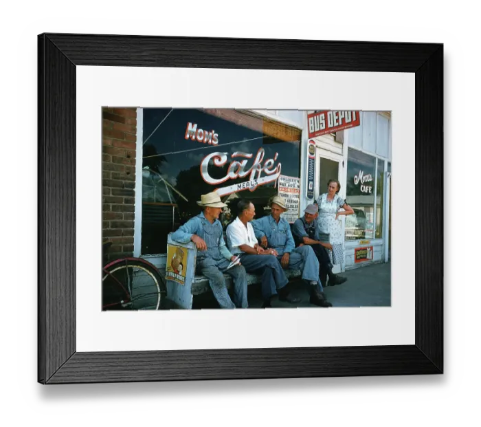 Framed Print : Delta Iowa Framed Print : Delta Iowa
