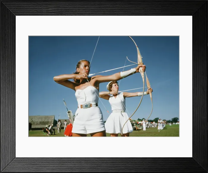 Framed Print : Archery Competition Framed Print : Archery Competition
