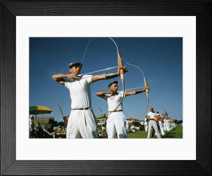 Framed Print : Archery Competition Framed Print : Archery Competition