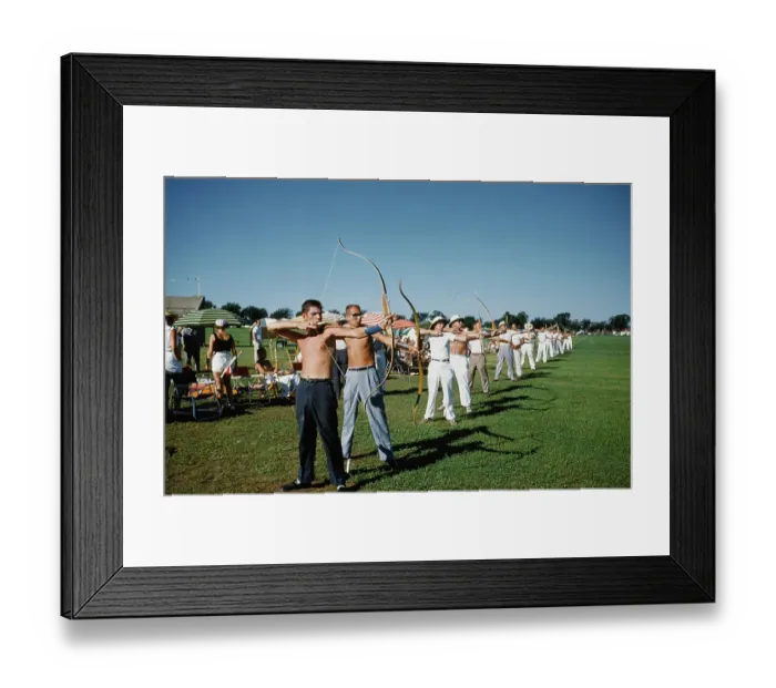 Framed Print : Archery Competition Framed Print : Archery Competition