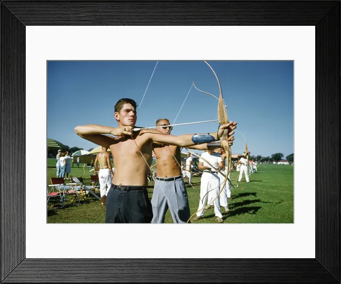 Framed Print : Archery Competition Framed Print : Archery Competition