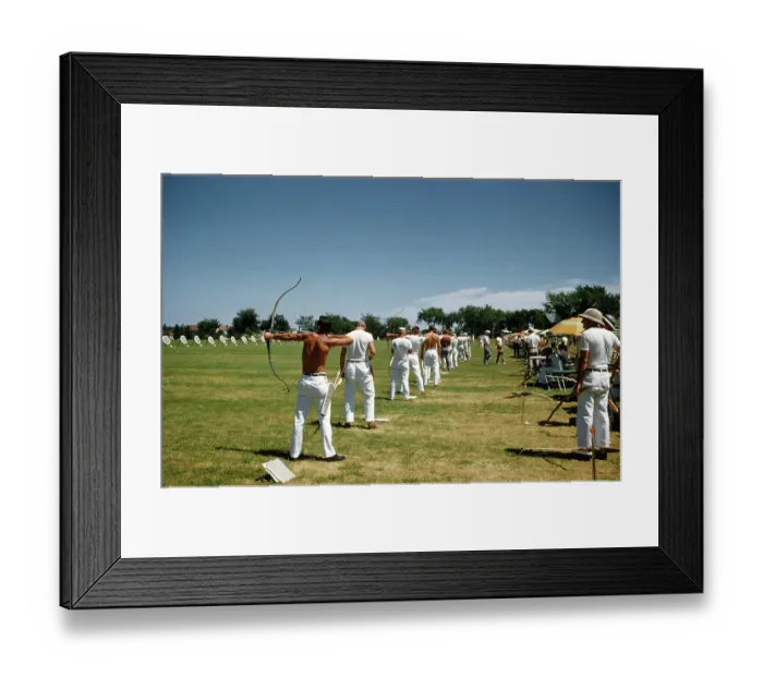 Framed Print : Archery Competition Framed Print : Archery Competition