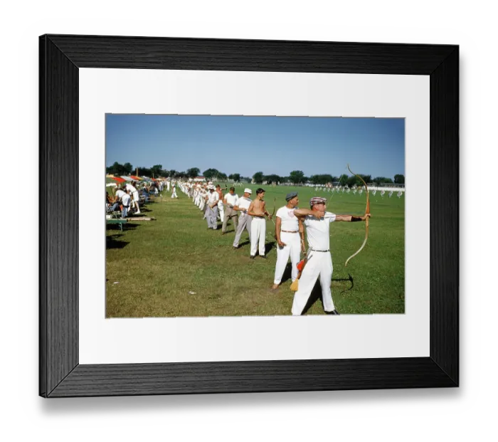 Framed Print : Archery Competition Framed Print : Archery Competition