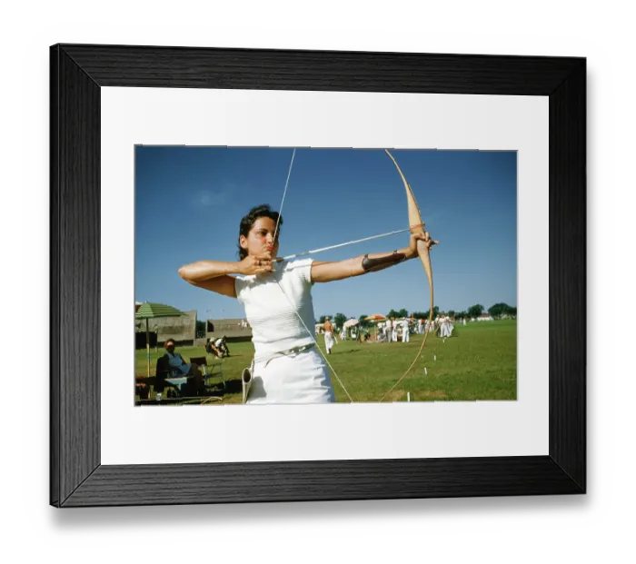 Framed Print : Archery Competition Framed Print : Archery Competition