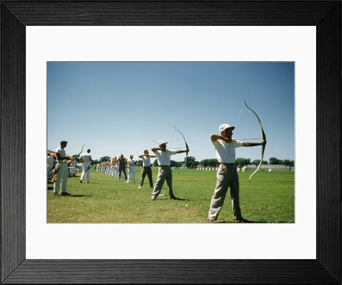 Framed Print : Archery Competition Framed Print : Archery Competition