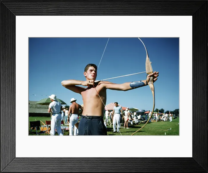 Framed Print : Archery Competition Framed Print : Archery Competition