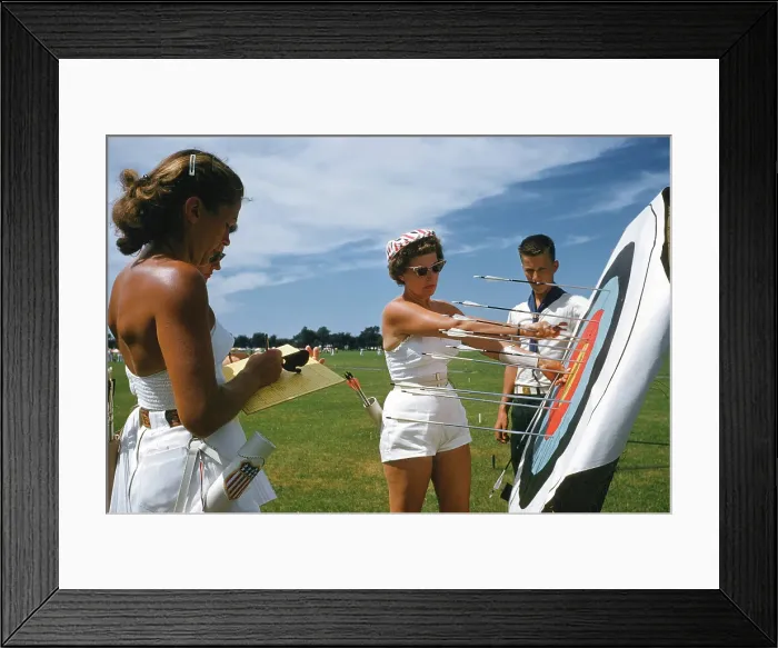 Framed Print : Archery Competition Framed Print : Archery Competition