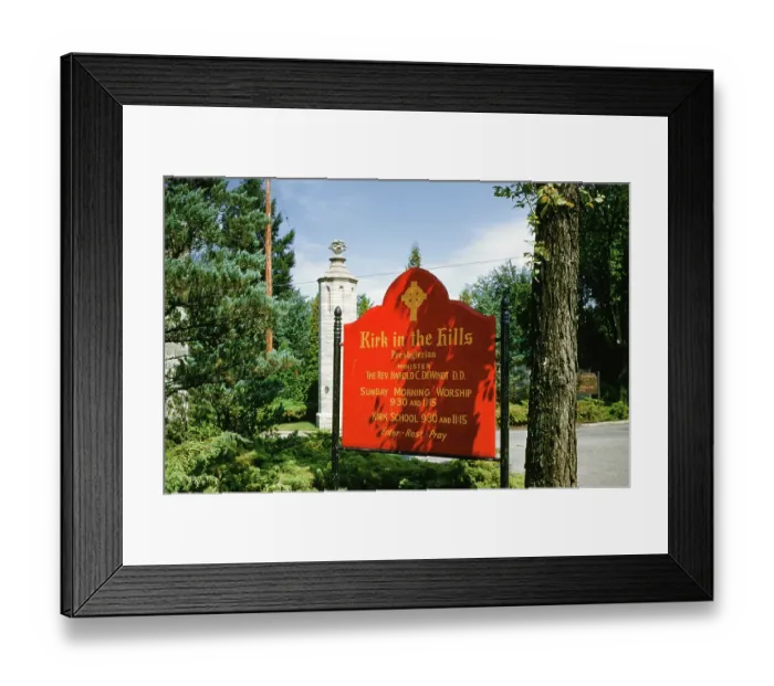 Framed Print : Kirk in the Hills Framed Print : Kirk in the Hills
