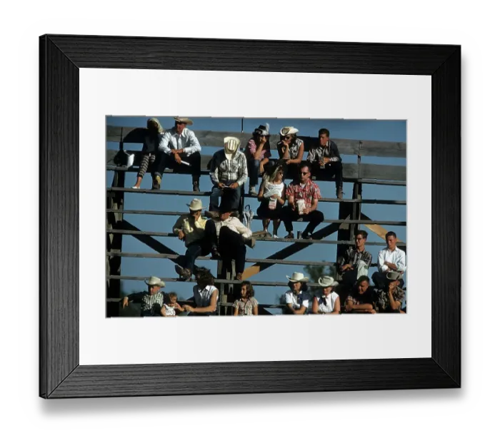 Framed Print : RAPID CITY RODEO