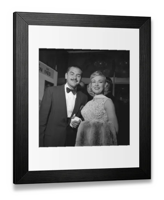 Framed Print : Edie Adams And Ernie Kovacs Framed Print : Edie Adams And Ernie Kovacs