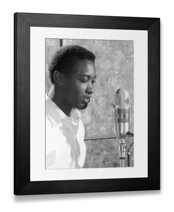 Framed Print : Sam Cooke At RCA Framed Print : Sam Cooke At RCA