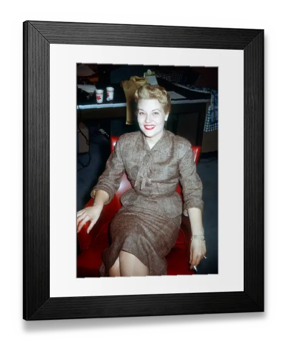 Framed Print : Patti Page Framed Print : Patti Page