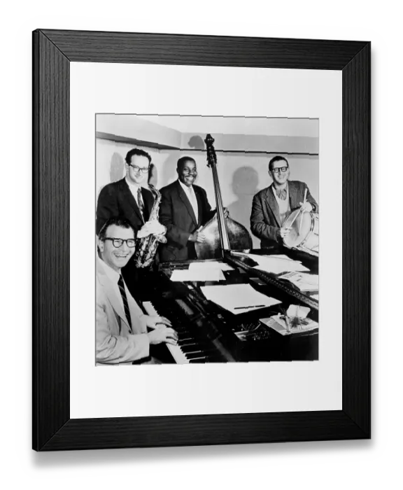 Framed Print : Dave Brubeck Quartet Portrait Framed Print : Dave Brubeck Quartet Portrait