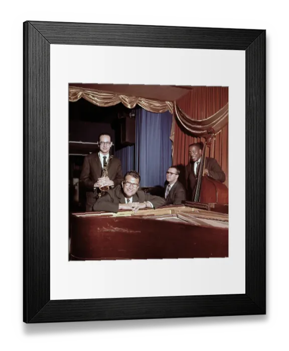 Framed Print : Dave Brubeck Quartet Portrait Framed Print : Dave Brubeck Quartet Portrait