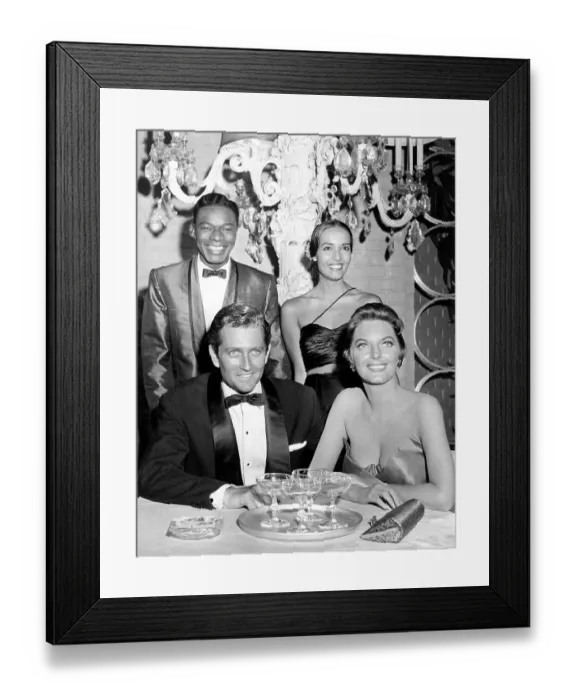 Framed Print : Night Of The Quarter Moon Luncheon Framed Print : Night Of The Quarter Moon Luncheon