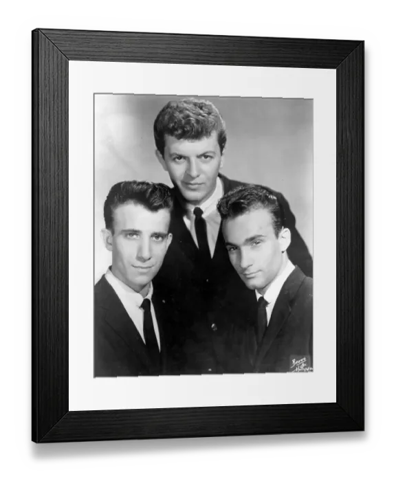 Framed Print : Dion And The Belmonts Portrait Framed Print : Dion And The Belmonts Portrait