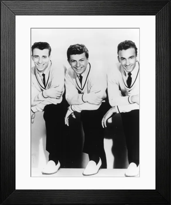 Framed Print : Dion And The Belmonts Portrait Framed Print : Dion And The Belmonts Portrait