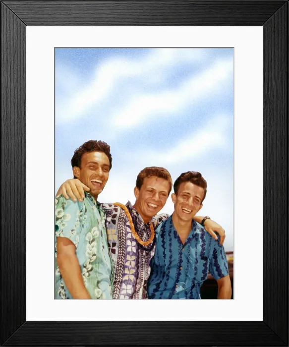 Framed Print : Dion And The Belmonts Portrait Framed Print : Dion And The Belmonts Portrait