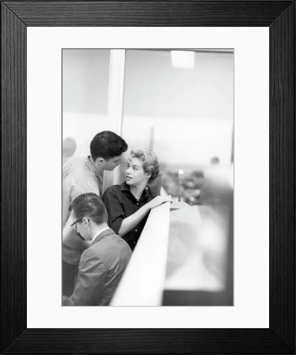 Framed Print : Carole King and Gerry Goffin Framed Print : Carole King and Gerry Goffin