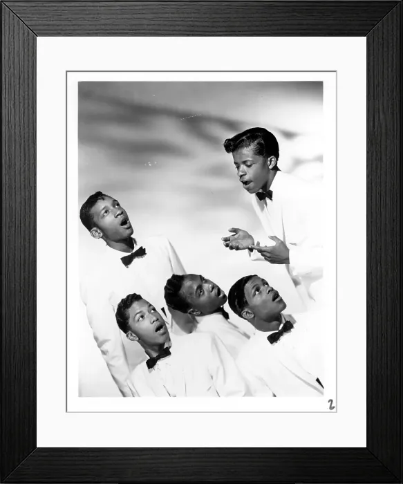 Framed Print : Little Anthony & The Imperials Early Portrait Framed Print : Little Anthony & The Imperials Early Portrait