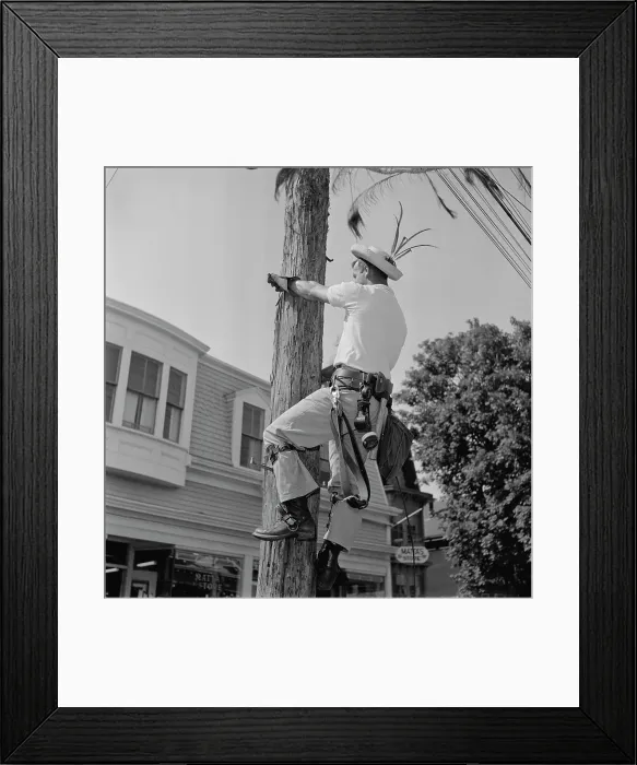 Framed Print : Mr. Kenneth's Mad Hats, Provincetown, Provincetown, 1959