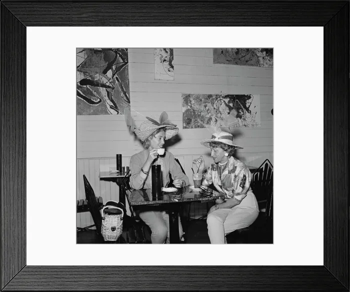Framed Print : Mr. Kenneth's Mad Hats, Provincetown, Provincetown, 1959 Framed Print : Mr. Kenneth's Mad Hats, Provincetown, Provincetown, 1959
