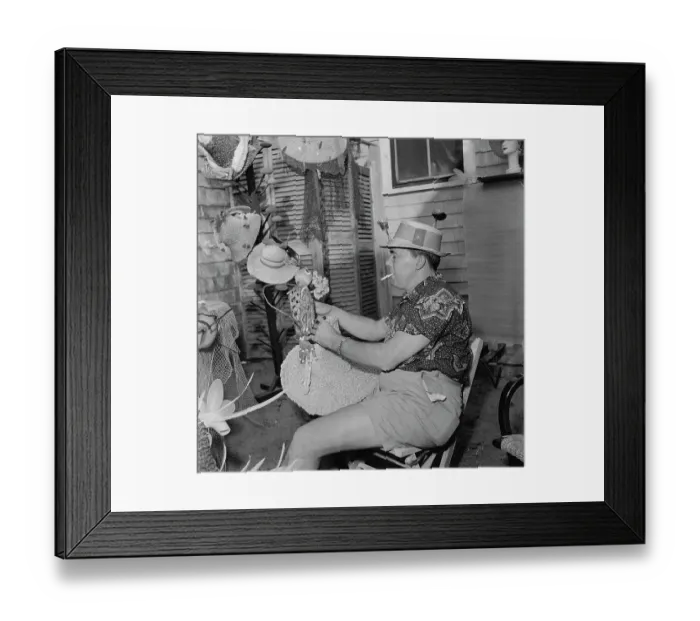 Framed Print : Mr. Kenneth's Mad Hats, Provincetown, Provincetown, 1959 Framed Print : Mr. Kenneth's Mad Hats, Provincetown, Provincetown, 1959