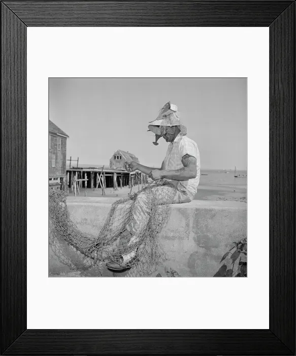 Framed Print : Mr. Kenneth's Mad Hats, Provincetown, Provincetown, 1959