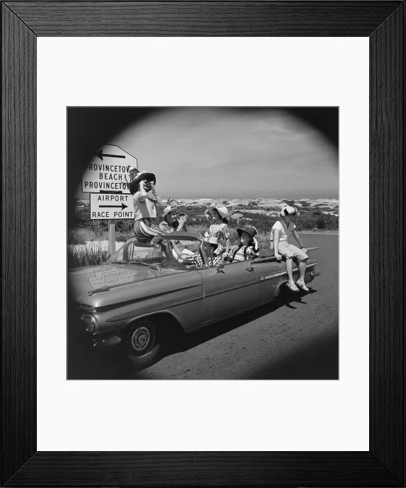 Framed Print : Mr. Kenneth's Mad Hats, Provincetown, Provincetown, 1959 Framed Print : Mr. Kenneth's Mad Hats, Provincetown, Provincetown, 1959