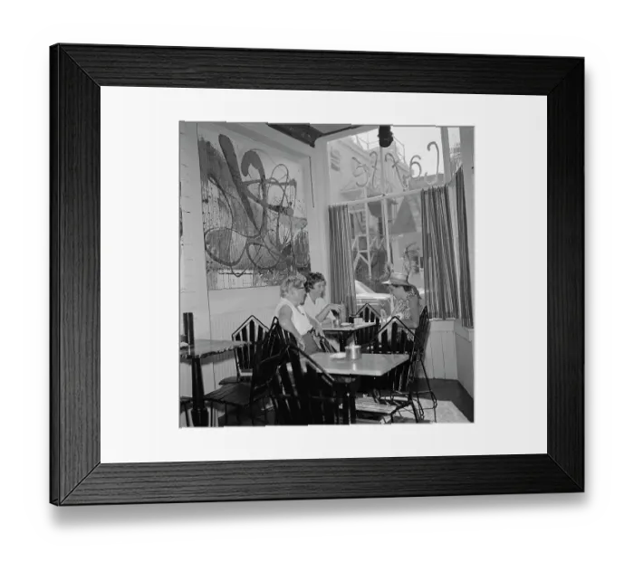 Framed Print : Mr. Kenneth's Mad Hats, Provincetown, Provincetown, 1959 Framed Print : Mr. Kenneth's Mad Hats, Provincetown, Provincetown, 1959