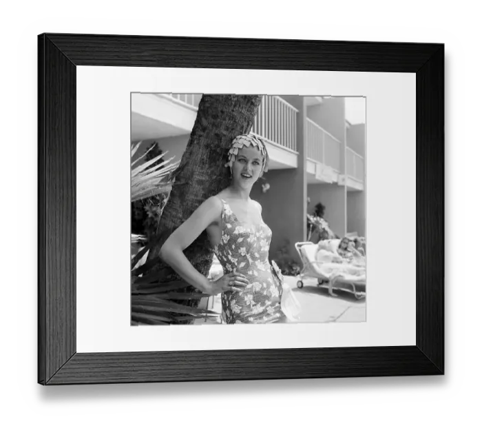 Framed Print : 1959 Miss Universe Contestants