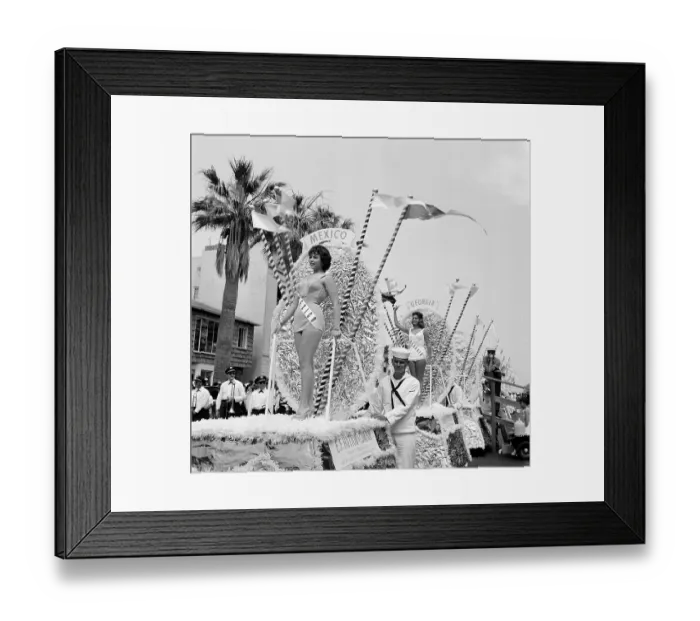Framed Print : 1959 Miss Universe Contestants Framed Print : 1959 Miss Universe Contestants