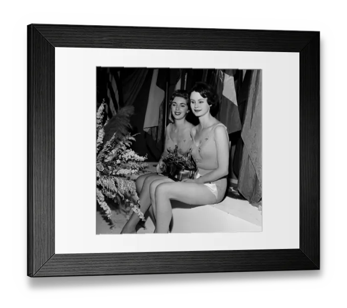 Framed Print : 1959 Miss Universe Contestants Framed Print : 1959 Miss Universe Contestants