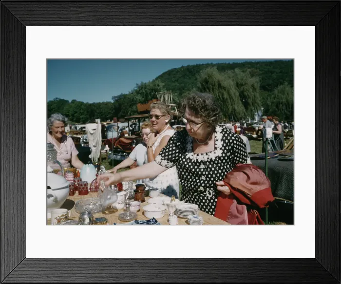 Framed Print : Rural Flea Market In Salisbury, Connecticut Framed Print : Rural Flea Market In Salisbury, Connecticut