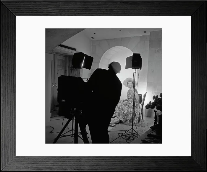 Framed Print : Yousuf Karsh Portrait Session With Mamie Eisenhower Framed Print : Yousuf Karsh Portrait Session With Mamie Eisenhower