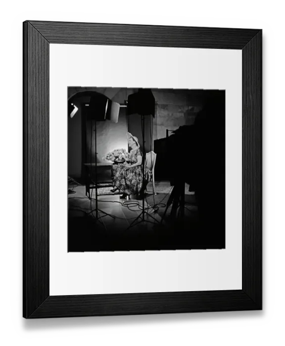 Framed Print : Yousuf Karsh Portrait Session With Mamie Eisenhower Framed Print : Yousuf Karsh Portrait Session With Mamie Eisenhower