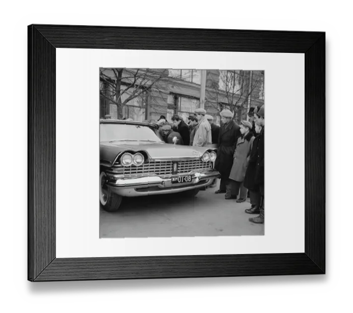 Framed Print : Muscovite Motor Envy Framed Print : Muscovite Motor Envy