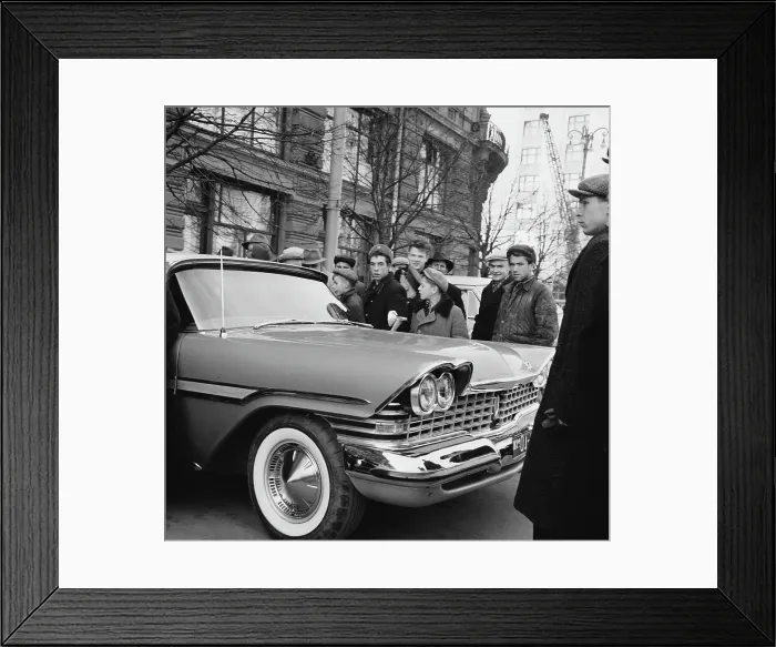 Framed Print : Muscovite Motor Envy Framed Print : Muscovite Motor Envy