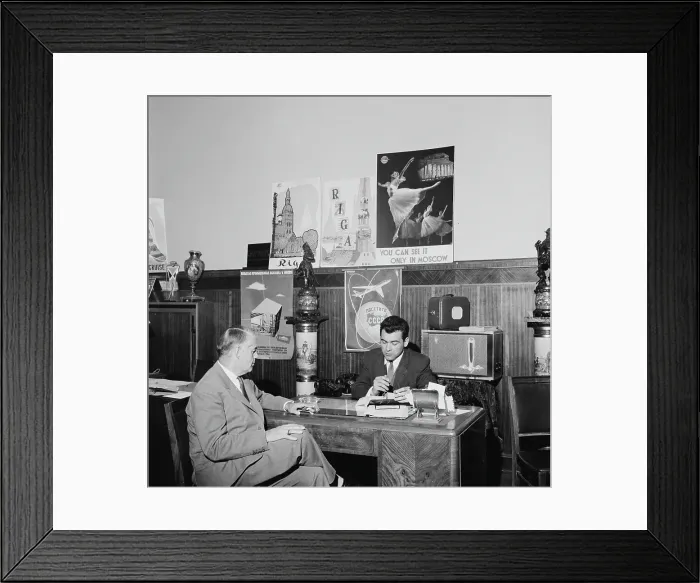 Framed Print : Moscow Travel Agency, 1959 Framed Print : Moscow Travel Agency, 1959