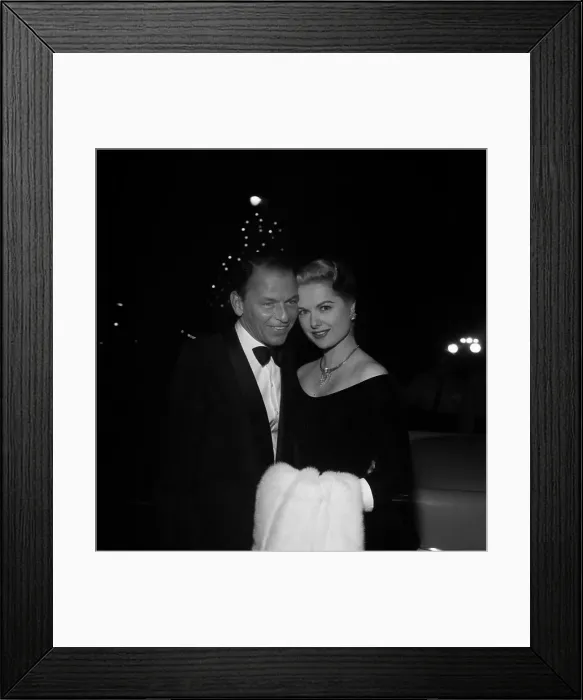 Framed Print : Frank Sinatra And Martha Hyer Framed Print : Frank Sinatra And Martha Hyer